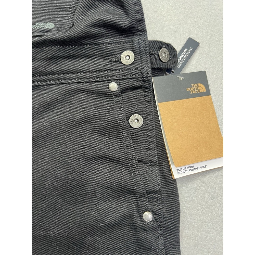 The North Face Field Overalls Womens Medium TNF Black Summit Navy Relaxed Fit - Picture 10 of 13